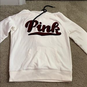 Victoria’s Secret PINK White Sweatshirt